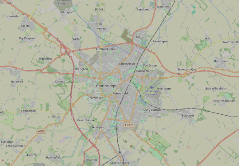 Norwich to Cambridge