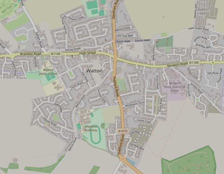 Norwich to Watton