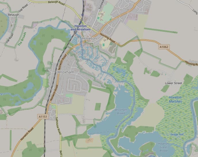 Norwich to Wroxham